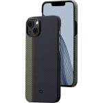 PITAKA Гръб Pitaka Fusion Weaving MagEZ Case 3 за iPhone14 - Черно/зелен (8594184314302)