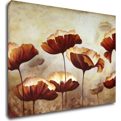 Impresi Obraz Malované květiny - 70 x 50 cm