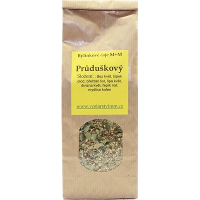 Včelařství M+M čaj průduškový 80 g