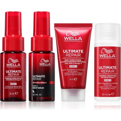Wella Ultimate Repair Travel Set мини опаковка за увредена коса