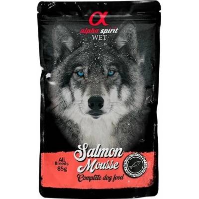 Alpha Spirit Dog Salmon Mousse 85 g