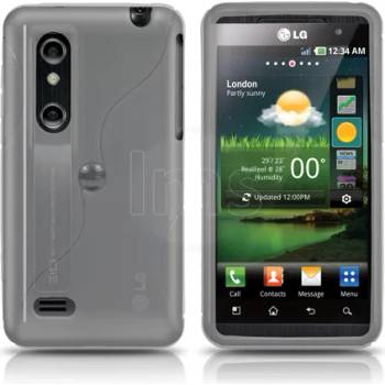 Image 1 of LG Optimus 3D P920 Силиконов Калъф Черен + Протектор