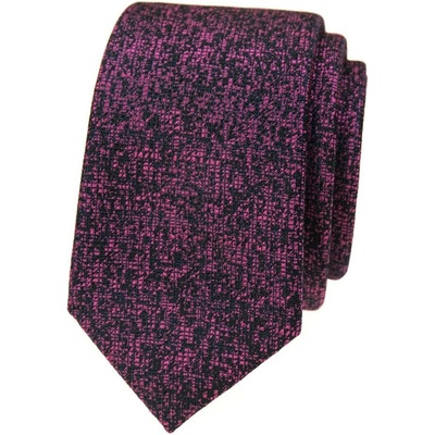 Avantgard Kravata Slim Lux 571-22622 růžová/fuxiová