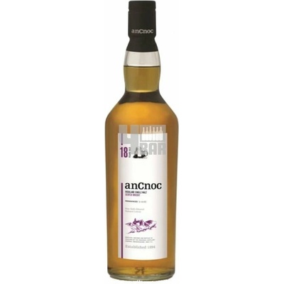 AnCnoc 18y 40% 0,7 l (holá láhev)