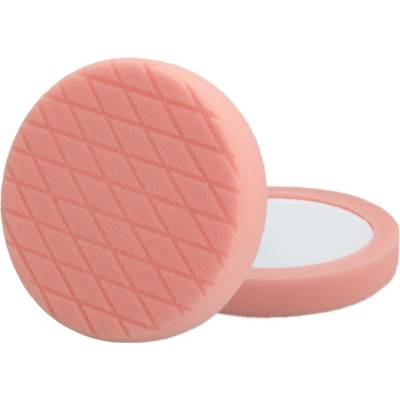Extol Premium Lešticí kotouč pěnový, rombový vzor, T40, oranžový, O180x35mm, suchý zip zapuštěný O150
