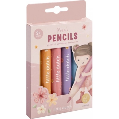 Pastelky 6ks Rosa