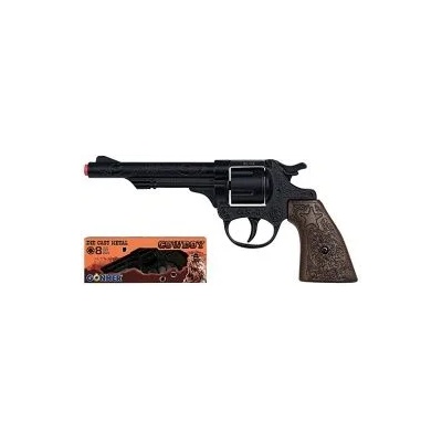 GONHER Револвер с капси, пистолет GONHER Cowboy, черен