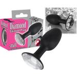 You2Toys - Diamond - силиконов анален плъг (малък) - lovesexshop