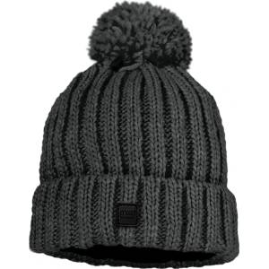 maximo Детска зимна шапка (beanie) maximo Kid's Mütze Rippe mit Pompon und Fleecefutter Beanie - Anthracite - размер 53-55 cm (904-2947-0112)