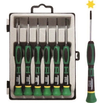 Mikrošroubováky Torx T5-T10, sada 6 kusů - JONNESWAY D3750T06S