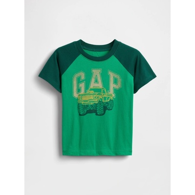 GAP Baby T-shirt with Americana logo Boys zelená