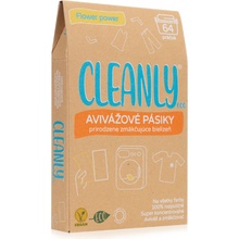 Cleanly Eco Avivážové pásky Flower Power 64 ks