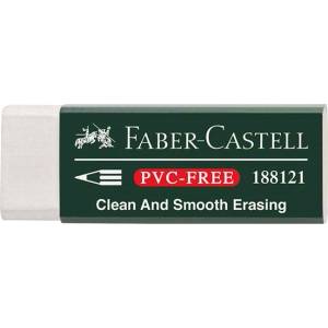 Faber-Castell Ластик faber-castell 7081 с хартиена капачка за цветни моливи без pvc 188121 (188121)