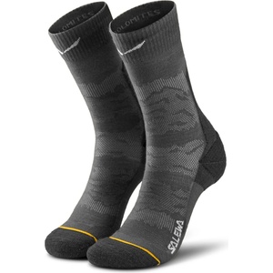 Salewa Мъжки туристически чорапи Salewa Ortles AM Crew Sock Walking socks - Black Out - размер 42-44 (EU) (207-2043-0112)