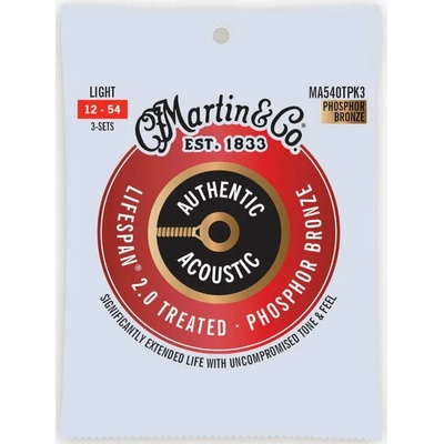 Martin MA540TPK3 Authentic Lifespan Струни за акустична китара (HN202246)