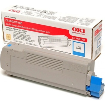 OKI КАСЕТА ЗА OKI C5600/C5700 - Cyan - PN 43381907 (43381907)