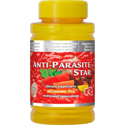 Starlife Anti Parasite Star pre detoxikáciu a odstránenie parazitov z organizmu 60 kapsúl