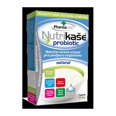 Nutrikaše probiotic natural 180 g 3x60 g – Zboží Dáma