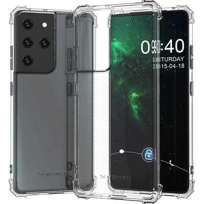 Wozinsky Калъф за телефон Wozinsky Anti Shock Durable за Samsung Galaxy S21 Ultra 5G, прозрачен (KXG0016666)