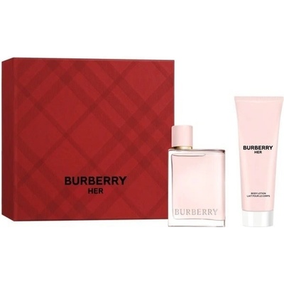 Burberry Burberry Her Darčeková sada, EDP 50 ml + Telové mlieko 75 ml