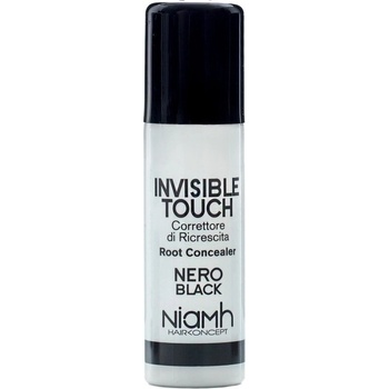 Niamh HairKoncept Black Invisible Touch Root Concealer korektor v spreji čierny 75 ml