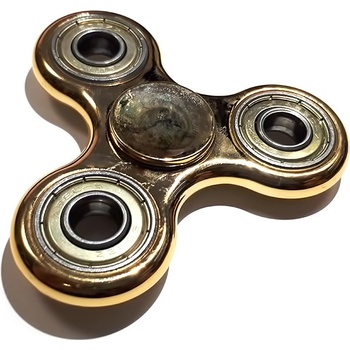 Fidget Spinner kov zlatý