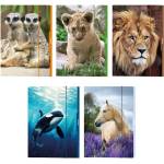 Herlitz Animals A3 картонена папка с гумичка 00276887 (00276887)