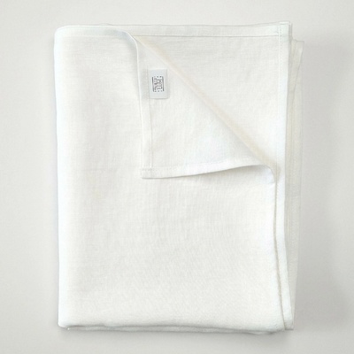 TULULUM Lněné prostěradlo COMFORT SNOW plachta 270x270