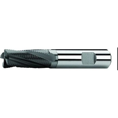 ZPS-FN Fréza válcová čelní 6x13x57, Z3,20°, DIN 6527L, SK, AlTiN, HR