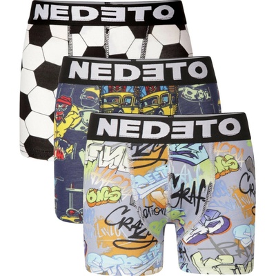 Nedeto 3PACK detské boxerky (3NBDV2) viacfarebné