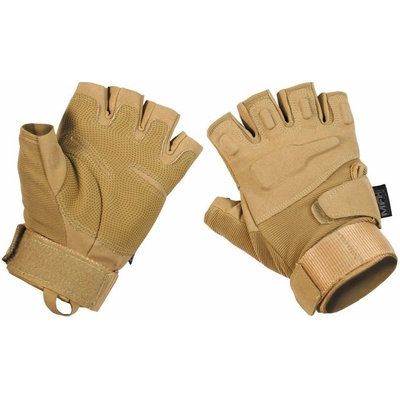 MFH Pro taktické bez prstov coyote