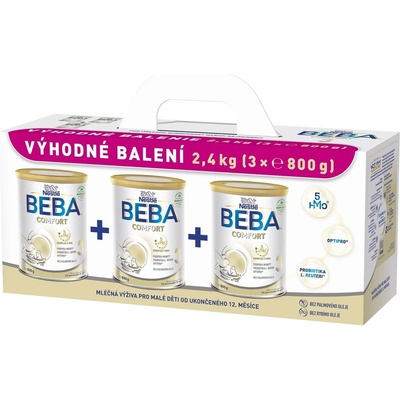 BEBA COMFORT 3 HMO 3 x 800 g