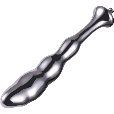 HISMITH HSA182-S Curved Steel G-Spot Prostate Massager KlicLok 19.5cm