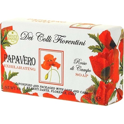 Nesti Dante Dei Colli Fiorentini Papavero Exhilarating toaletní mýdlo 250 g