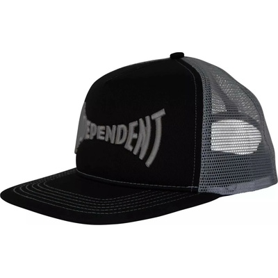 INDEPENDENT SPAN MESH TRUCKER Structured Black/Grey
