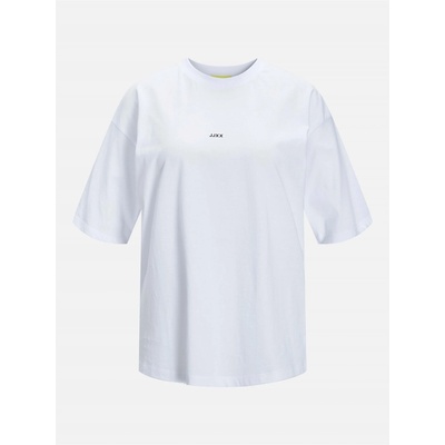 JJXX Дамска тениска JJXX Andrea Loose Logo T-Shirt Ladies - Bright White