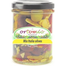 Ortomio Marinované olivy Mix Italia 314 ml