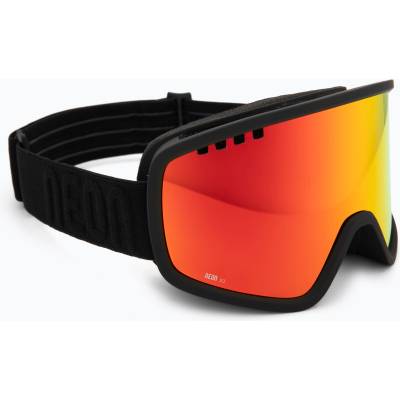 Neon Скиорска маска Neon Force Otg black/black/mirror red
