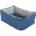 Rogz Cosmo 3D Pod Medium Blue - Модерно меко легло за кучета и котки, 56/43/23 см. - синьо