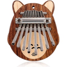 Hluru Mini Kalimba 7 tónov C-dur orech