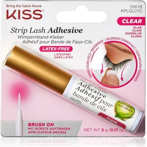 KISS Strip Lash Adhesive прозрачно лепило за изкуствени мигли 5 гр