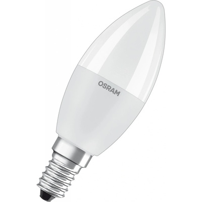 Osram LED žiarovka s diaľkovým ovládaním E14, C37, RGBW, 4,9 W, 470 lm, 2700 K