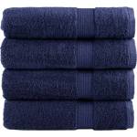 vidaXL Премиум кърпи за ръце SOLUND 4 бр. тъмносини 50x100 см 600 г/м2 (137258)