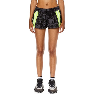 Diesel Къси панталони Diesel AWWB-Lillian-WT35 Mini Shorts - Grey black