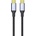 DeTech Кабел DeTech, Type-C - Type-C, 100W, 4K, 20GB/s, PD, 1.0m, Black - 18382 (DE-18382)