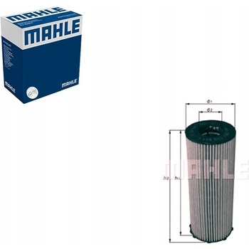 MAHLE OLEJOVÝ FILTER AUDI VW