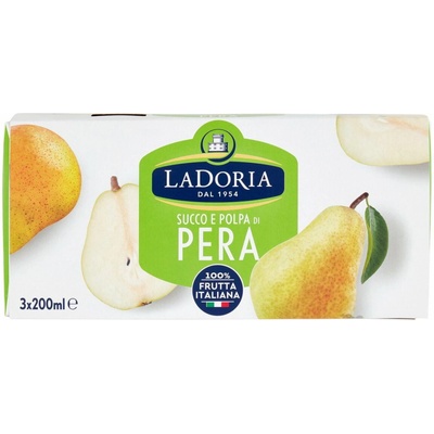 La Doria hruškový džús 3 x 200 ml