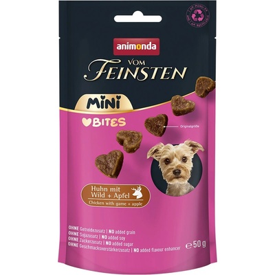 Animonda Vom Feinsten Mini Bites пилешко, дивеч & ябълка 50 g