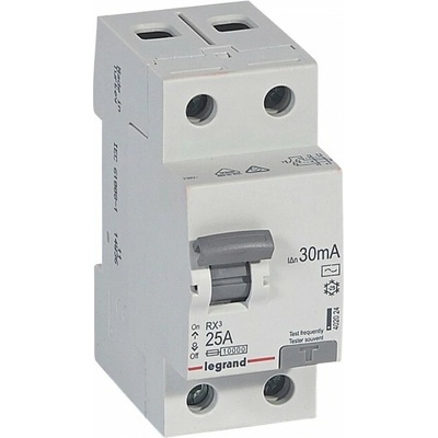 Legrand RX3 25A 2P 30mA 6kA AC 402024