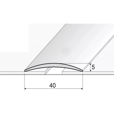 Effector A13 Prechodový profil BIELA 2,7 m
